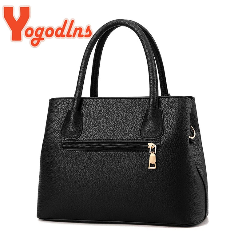 Yogodlns Famous Designer Brand  Women Leather Handbag. - theultimatemarketshop