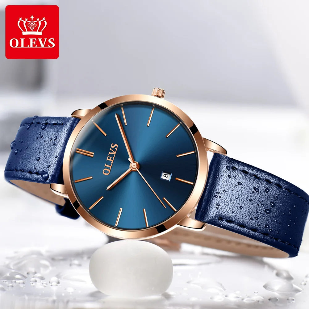 OLEVS Luxury thin Quartz Women wrist watch. - theultimatemarketshop