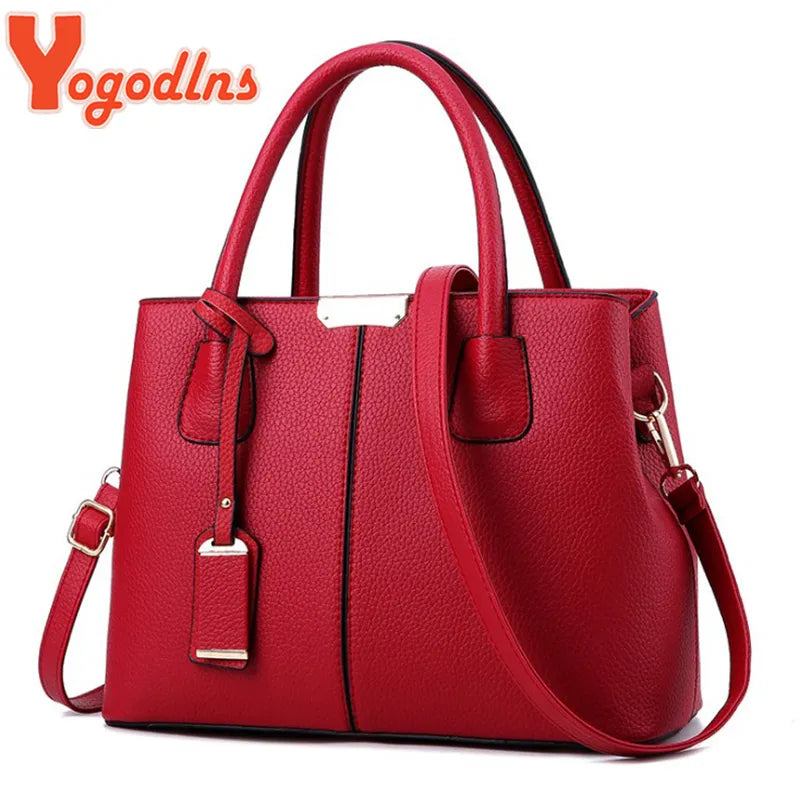 Yogodlns Famous Designer Brand  Women Leather Handbag. - theultimatemarketshop