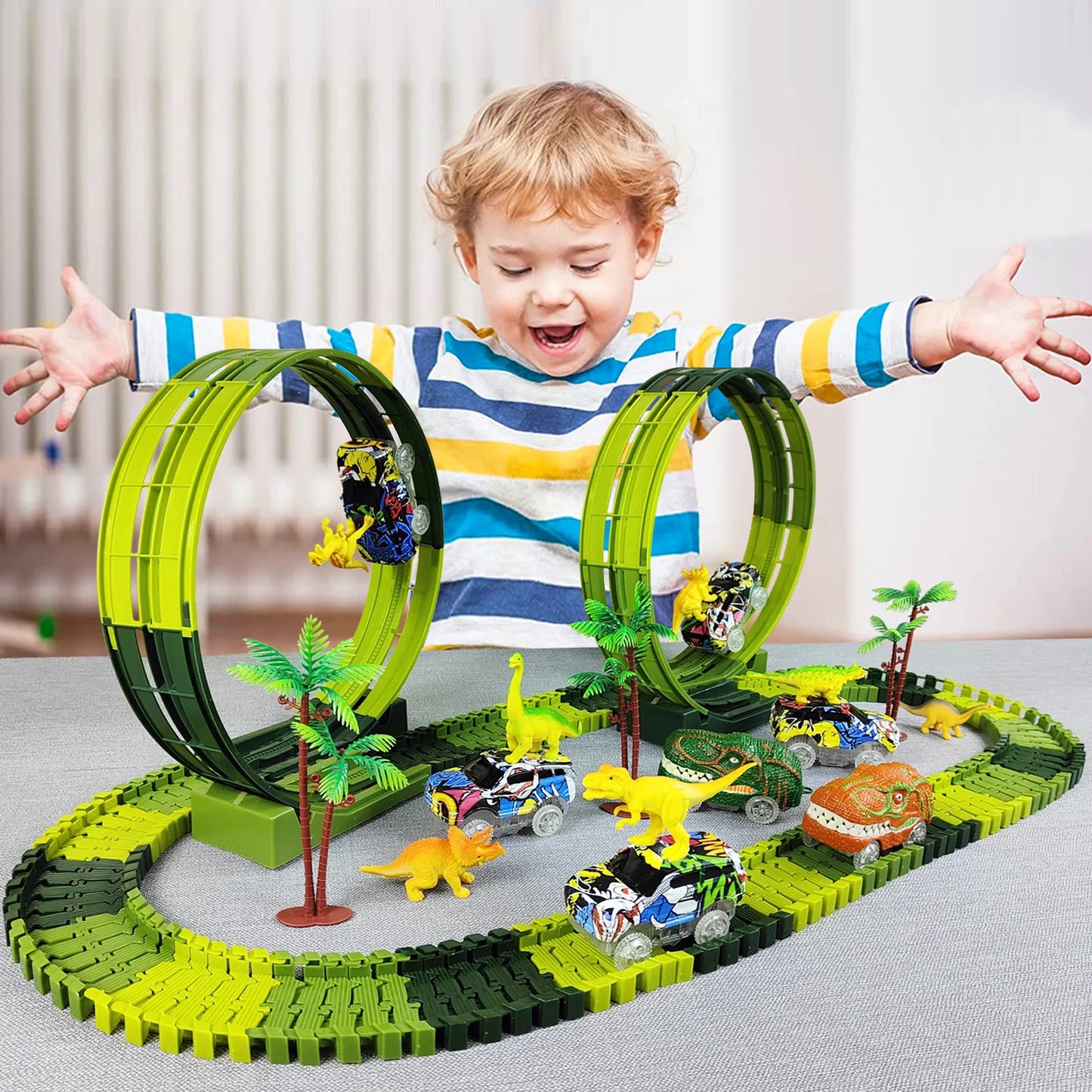 Magic Dinosaur car Track Railway - theultimatemarketshop