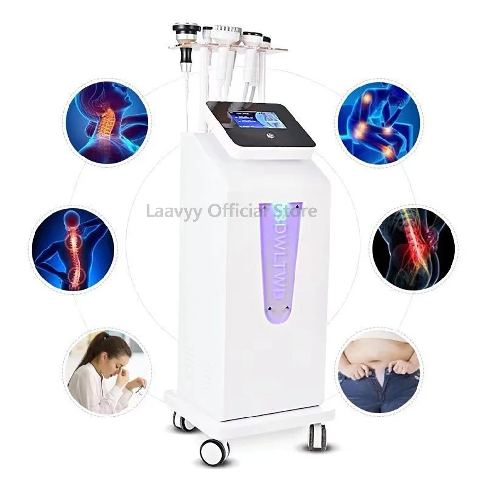 8D Sculpture Carving Beauty Machine 120K Fat Burning Body Shape Electric Therapy Scraping Cupping Vibration