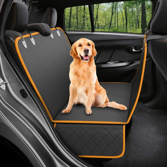 Dog Car Seat Cover Waterproof Pet Travel Dog Carrier Hammock Rear Back Seat Protector Mat Safety Carrier For Dogs Safety Pad