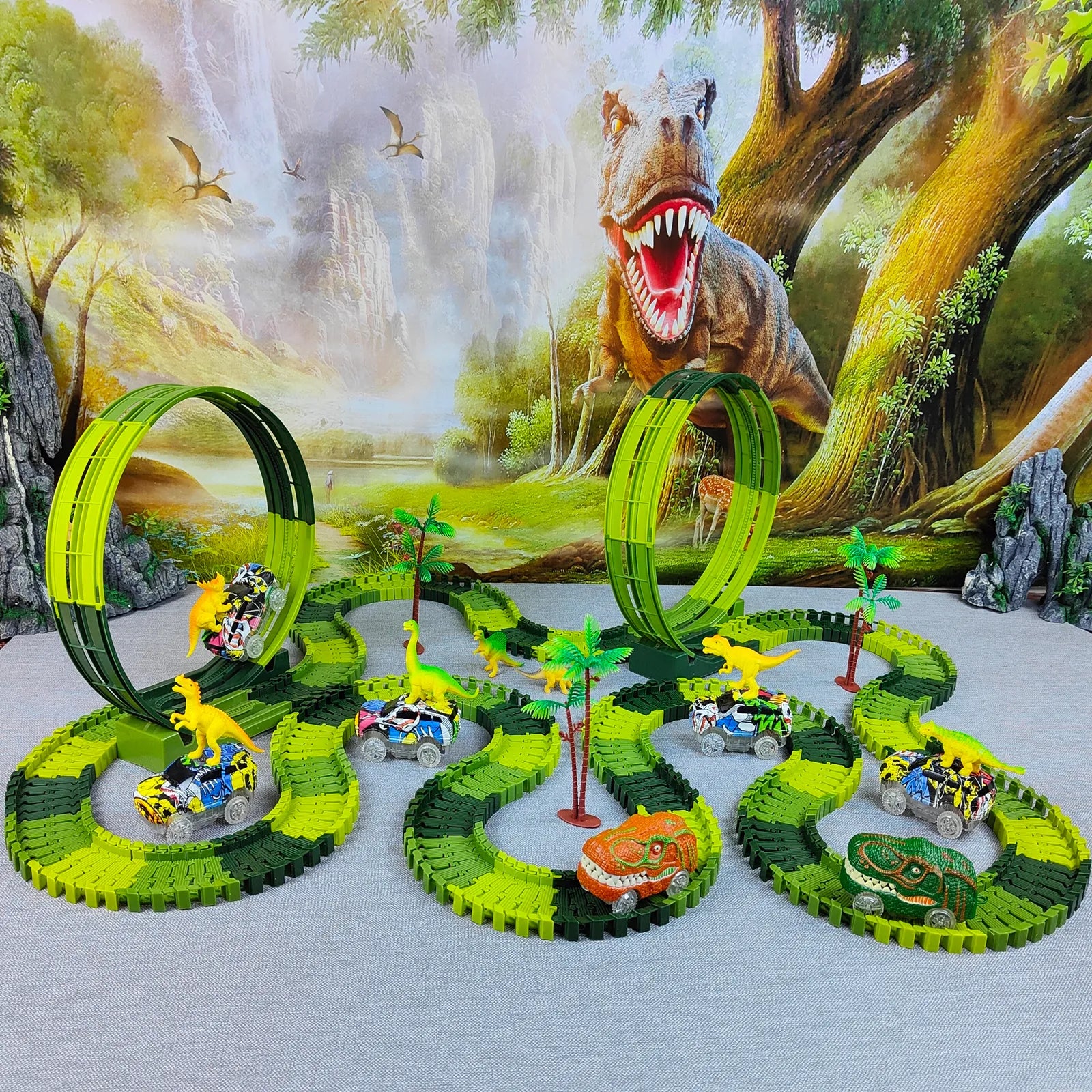 Magic Dinosaur car Track Railway - theultimatemarketshop