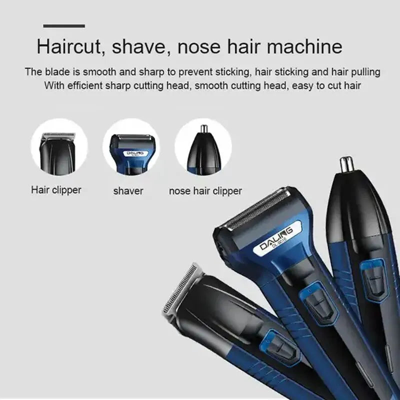 3 in 1 Shaver Nose Beard Shaver Trimmer Multi Functional Beard Purpose Razor Foe Men - theultimatemarketshop