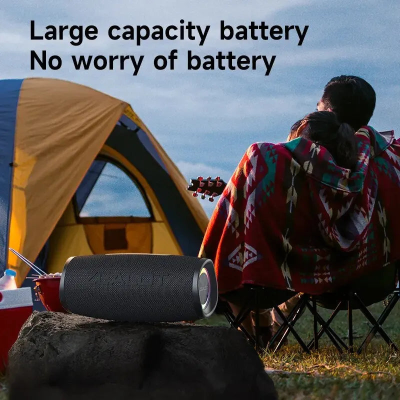 Bluetooth Speaker 40W Output Power Bluetooth Speaker with Excellent Bass Performance Waterproof