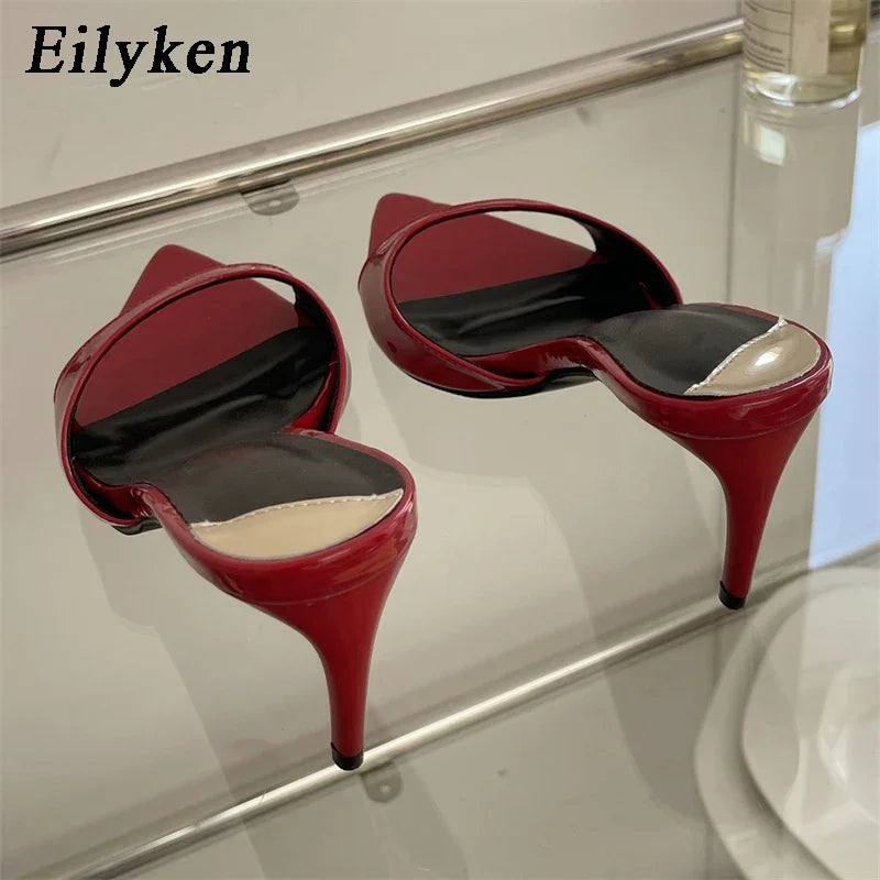 Eilyken Designer Thin High Heels Women Slippers or Mules