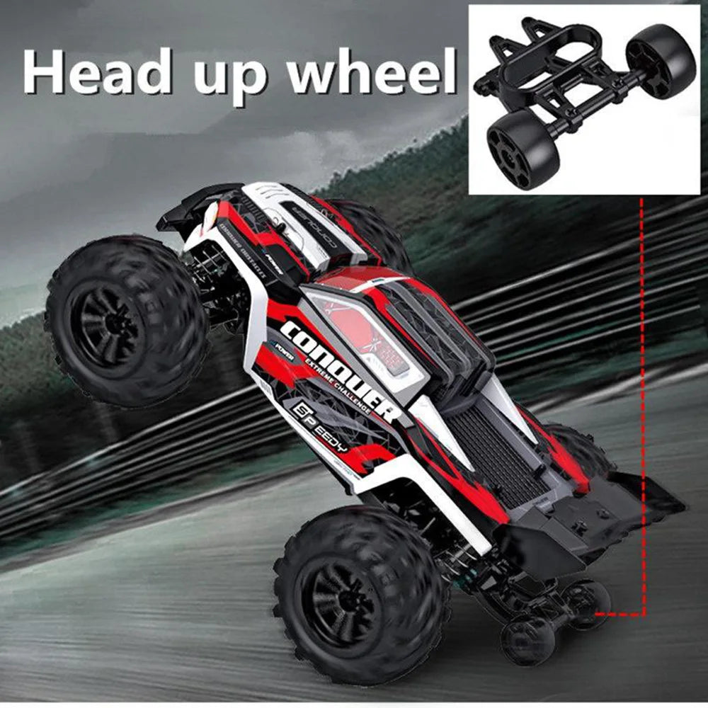 New Large RC Cars 50km/h High Speed RC Cars Toys for Boys Remote Control Car 4WD Off Road Monster Truck - theultimatemarketshop