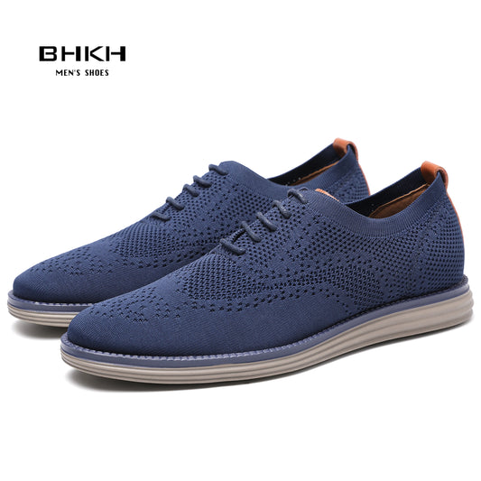 Breathable Knitted Mesh Casual Shoes - theultimatemarketshop