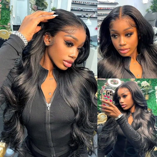 lace front wig 13x6 human hair body wave for women choice long 30 40 inch Brazilian wigs