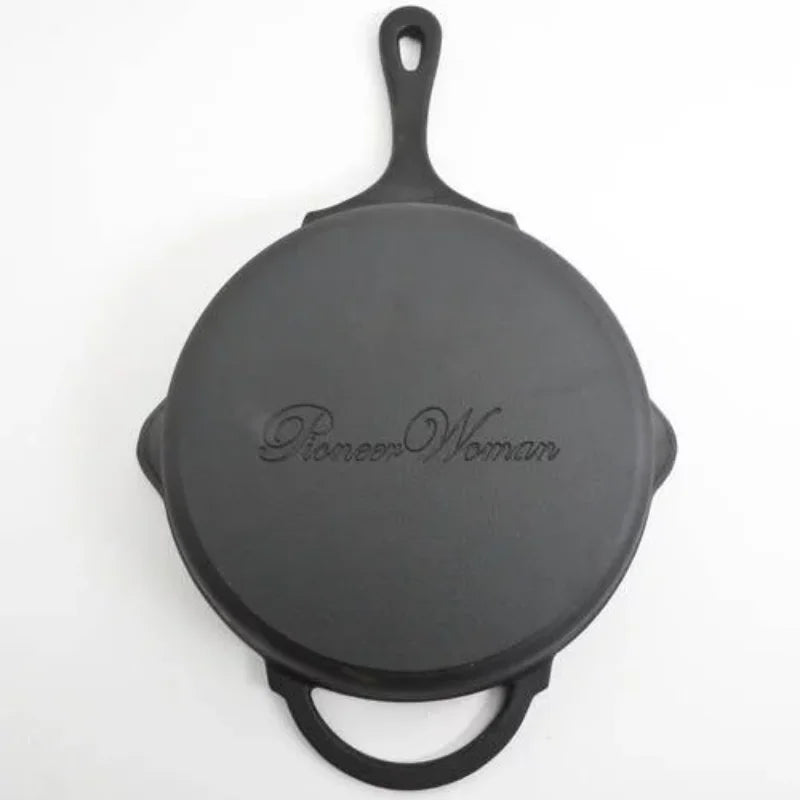 The Pioneer Woman Timeless Cast Iron Set 3-Piece Fry Pans. - theultimatemarketshop