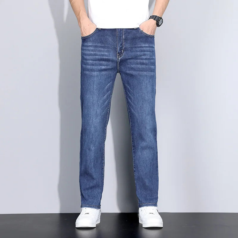 Extra-long jeans tall 190 lengthened jeans men's trousers trousers 115 extra-long models