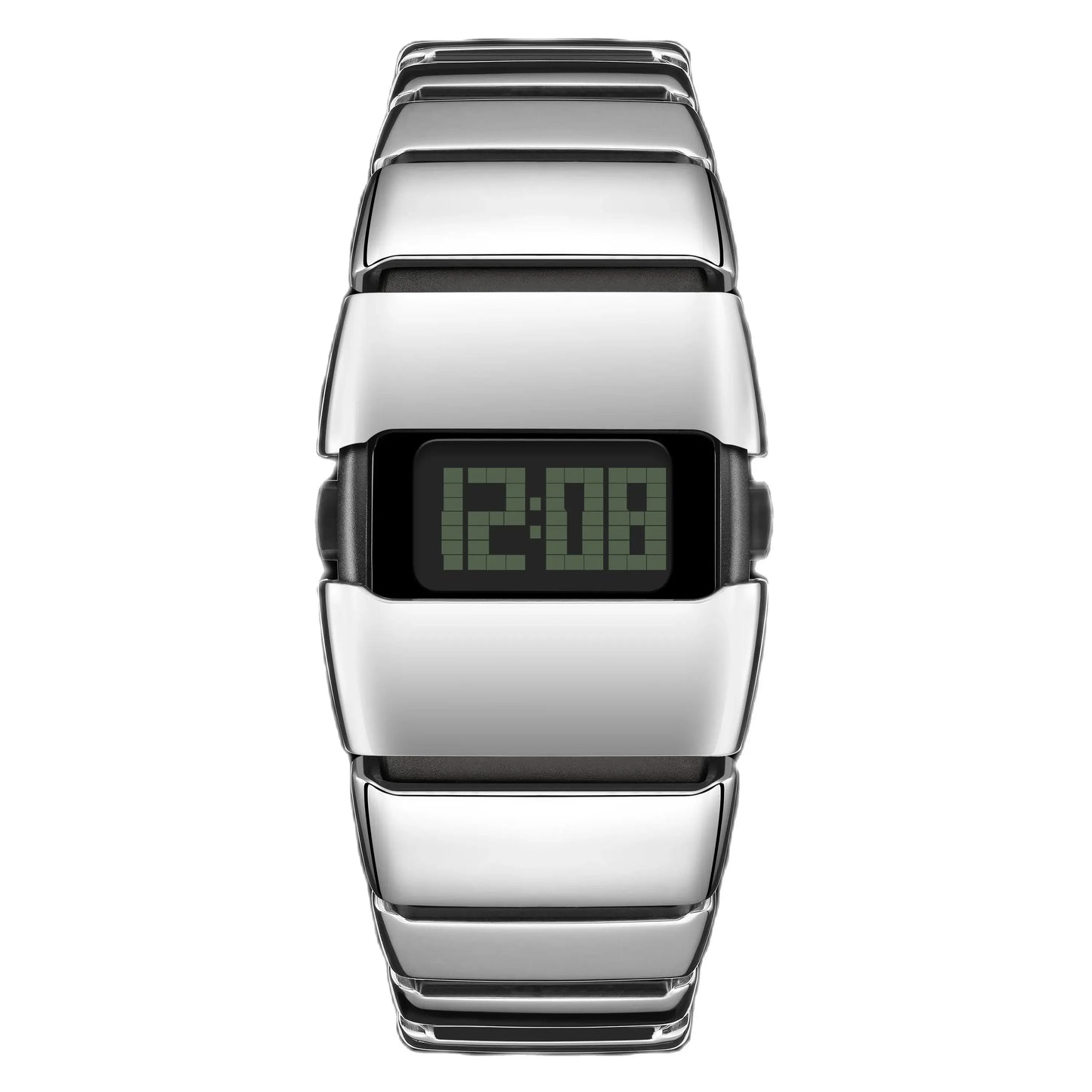 Unique Metal Watches Retro-futuristic Watches For Men Fashion Electronic Trendy Stylish