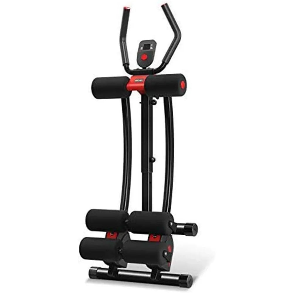 ab Machine, ab Workout Equipment for Home Gym, Height Adjustable ab Trainer, Foldable Fitness Equipment.