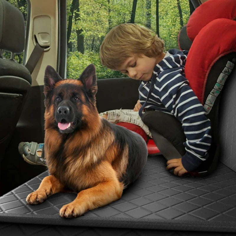 Dog Car Seat Cover Waterproof Pet Travel Dog Carrier Hammock Rear Back Seat Protector Mat Safety Carrier For Dogs Safety Pad