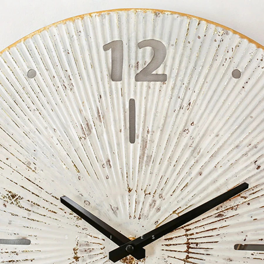 Home Decor Wall Clock Quart Round Unique Luxury  Modern Design