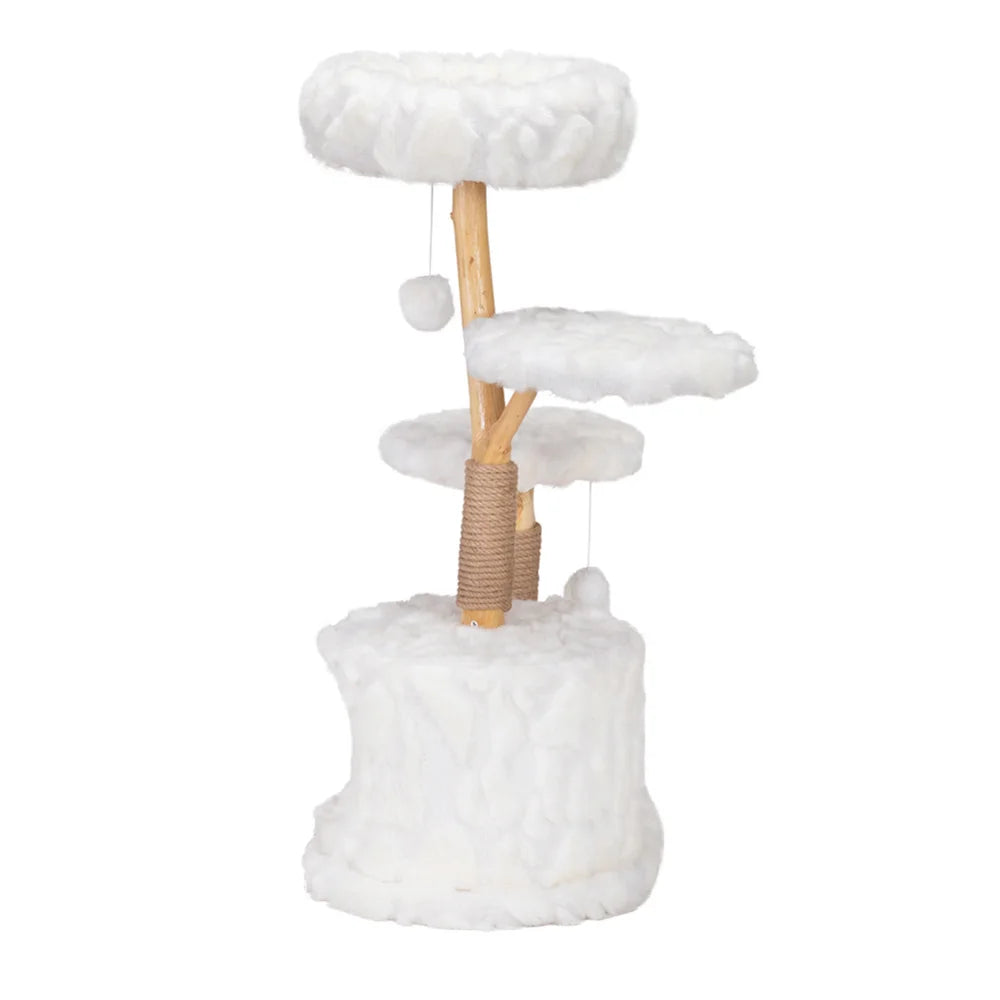 Cat Tree with Ball Activity  Multi-Level Cat Tower - theultimatemarketshop