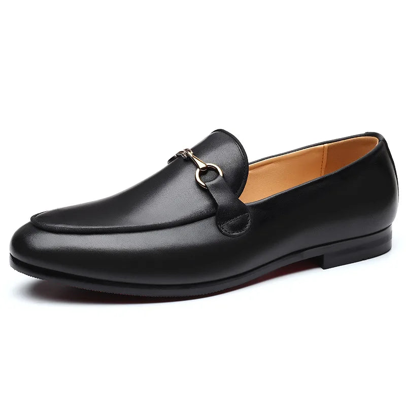 Men's Genuine Leather Men's Slip-on Outdoor Loafers - theultimatemarketshop