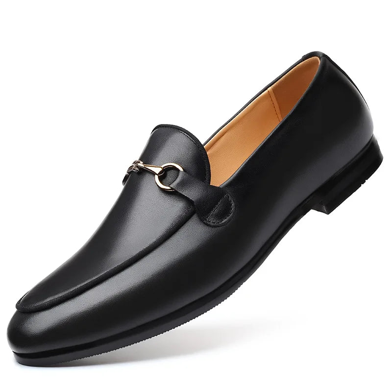 Men's Genuine Leather Men's Slip-on Outdoor Loafers - theultimatemarketshop