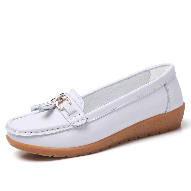 Women Casual Shoes  Slip On Loafers  Woman Soft Low Heels