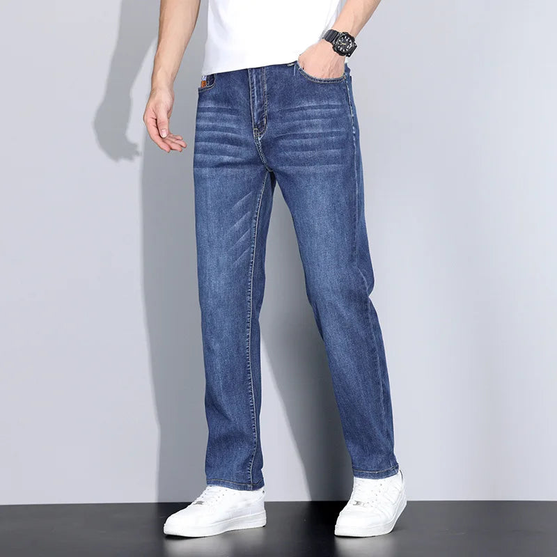 Extra-long jeans tall 190 lengthened jeans men's trousers trousers 115 extra-long models