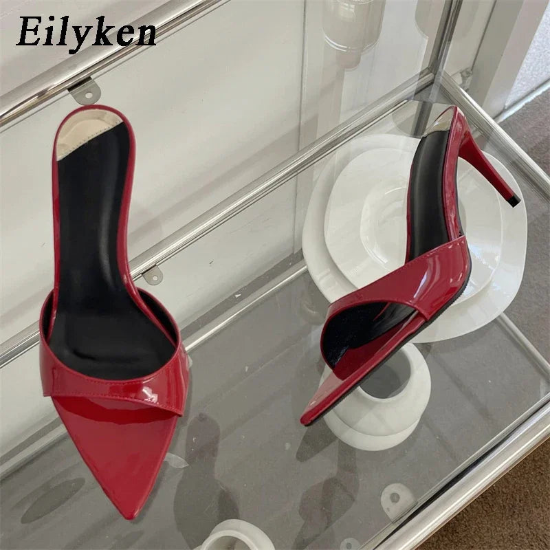 Eilyken Designer Thin High Heels Women Slippers or Mules