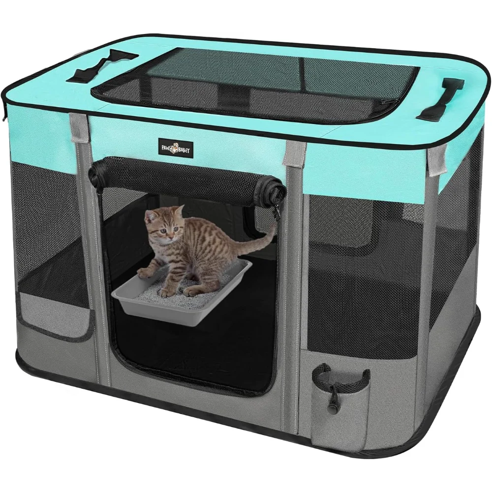 Foldable waterproof Pet Playpen, For Cats/Dogs - theultimatemarketshop