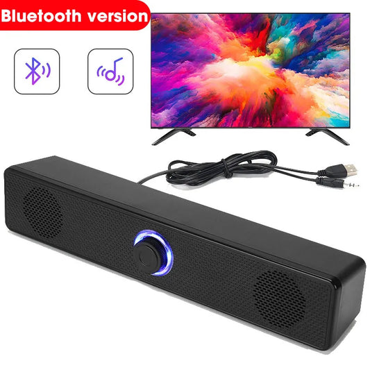 Home Theater Sound System Bluetooth Speaker 4D Surround Soundbar Computer Speaker For TV  Subwoofer Stereo Music Box - theultimatemarketshop